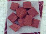 Fudge aux framboises