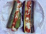 Hot-dogs de courgettes