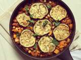 Moussaka vegan aux pois chiche