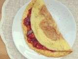 Omelette aux anchois