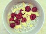 Porridge de chia au yaourt