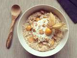 Porridge de millet aux physalis