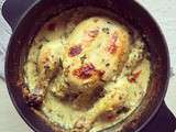 Poulet entier en cocotte