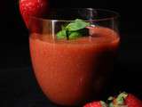 Smoothie Tomate Fraise Basilic