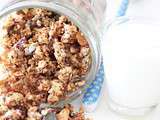 Granola santé sans sucre ajouté