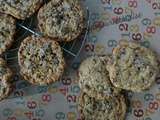 Cookies aux flocons d'avoine et chocolat