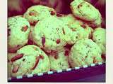 Cookies aux pignons de pin, feta et basilic