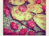 Cookies aux pralines roses