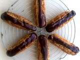 Eclairs au chocolat {Recette cap}