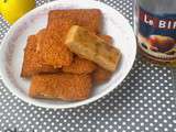 Financiers noisette, et pommes caramélisées au Birlou