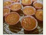 Muffins aux pralines roses