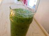 Smoothie vert au chou kale