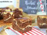 Brownie Marbré comme un Cheesecake