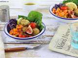 Buddha Bowl Croquettes de Houmous et Légumes d'Automne