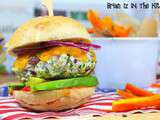 Burger Poulet, Avocat & Frites de Butternut