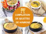 Compilation de mes Recettes de Houmous - La Star de l'Apéro