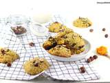 Cookies Potiron, Chocolat et Noisettes