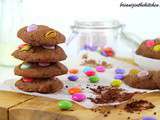 Cookies Tout Chocolat aux Smarties