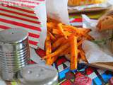 Frites de Patates Douces au Paprika, cuites au four