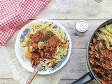 Fusilli à la Sauce Bolognaise vg