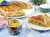 Galette des Rois aux Saveurs Exotiques {Coco et Ananas Caramélisé}