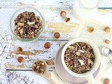 Granola Maison {Chocolat, Noisettes et Coco}