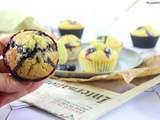 Muffins Myrtilles et Citron Vert