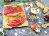 Saumon Gravlax Betterave et Vodka