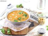 Soupe de Pois Chiches et Tomates aux Saveurs Indiennes