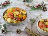 Tajine de Lotte et Gambas aux Fruits Secs