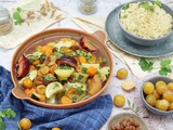 Tajine de Poulet aux Prunes et Mirabelles