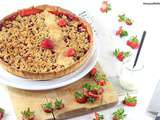 Tarte Crumble aux Fraises