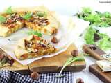 Tarte Rustique Butternut, Bleu et Noisettes