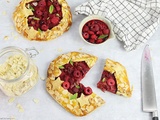 Tarte Rustique Framboise Rhubarbe