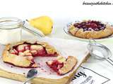 Tartetlettes Rustiques Poires & Framboises