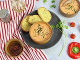 Tartinade Crémeuse aux Poivrons rouges et Tomates Séchées