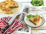 Tourte aux Champignons de Paris et Boeuf Haché