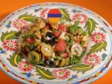 Salade d'olives et de noix ou le dîner du berger