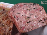 Terrine de foies de volaille aux trompettes de la mort