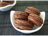 Macarons au chocolat