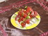 Brochettes de boeuf