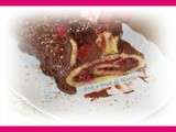 Buche choco framboise