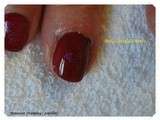 Manucure - Vernis Bordeaux