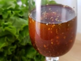 Vinaigrette au sirop de bouleau