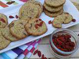 Cookies aux flocons d’avoine et aux baies de goji