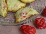 Cookies aux pralines roses