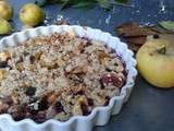 Crumble express aux fruits d’auromne