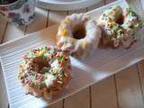 Petits gâteaux façon « Donuts » amandes et citron