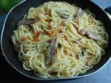 Spaghettis aux sardines