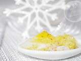 Tartare de Saint-Jacques vanille, ananas et piment d’Espelette… ho ho ho